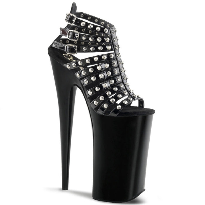 Black Pleaser Beyond-093 Women's Sandals | TH5276031