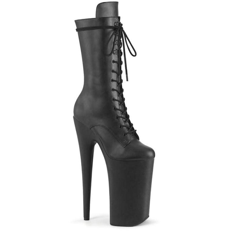 Black Pleaser Beyond-1050WR Women's Boots | EG6398125