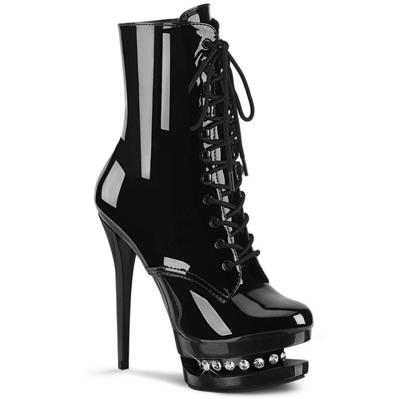 Black Pleaser Blondie-R-1020 Women's Boots | EP0635281