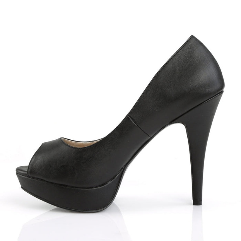 Black Pleaser Chloe-01 Women's Pumps | AR8127546