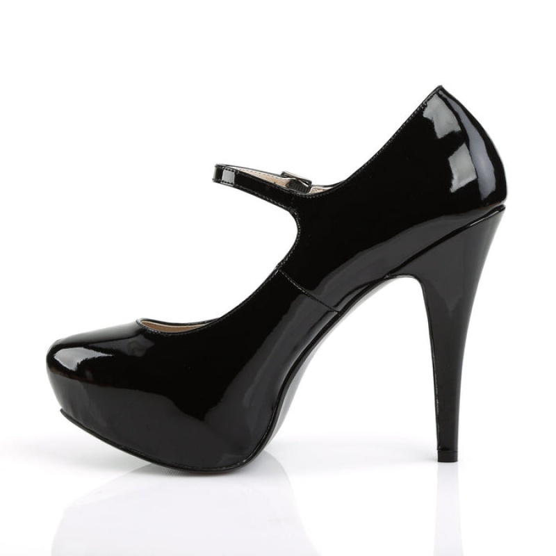 Black Pleaser Chloe-02 Women's Pumps | HY4208963