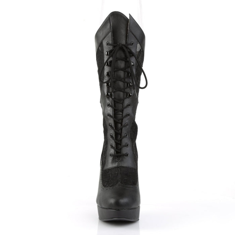 Black Pleaser Chloe-115 Women\'s Boots | AN0946278