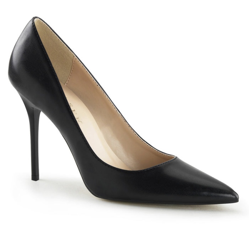 Black Pleaser Classique-20 Women's Pumps | VG0613752