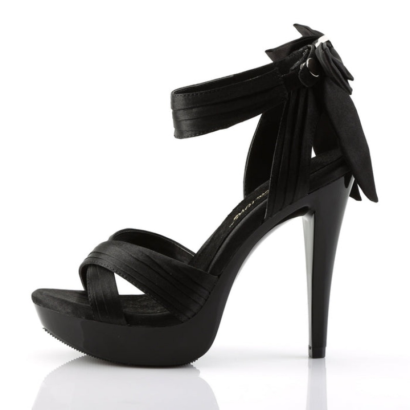 Black Pleaser Cocktail-568 Women's Sandals | BZ8605734