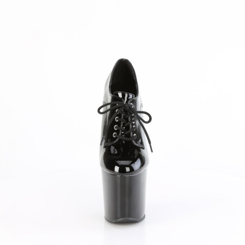 Black Pleaser Craze-860 Women's Pumps | RK6853294