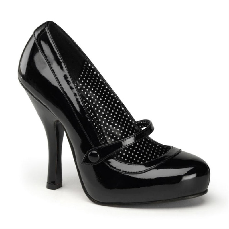 Black Pleaser Cutiepie-02 Women's Pumps | PO3945086