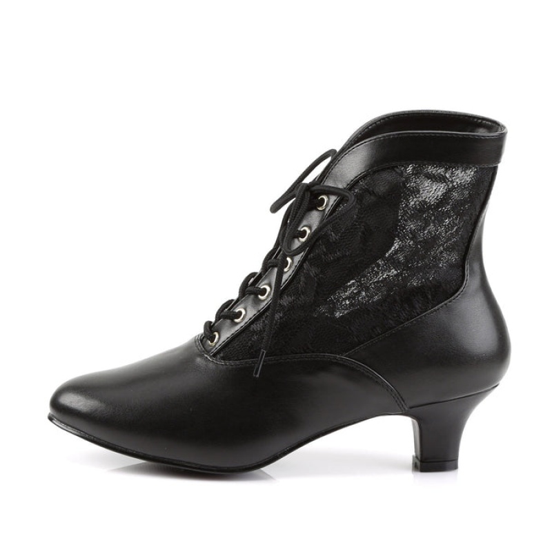 Black Pleaser Dame-05 Women's Boots | EU4395120