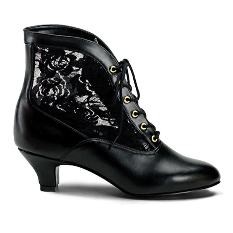 Black Pleaser Dame-05 Women's Boots | EU4395120