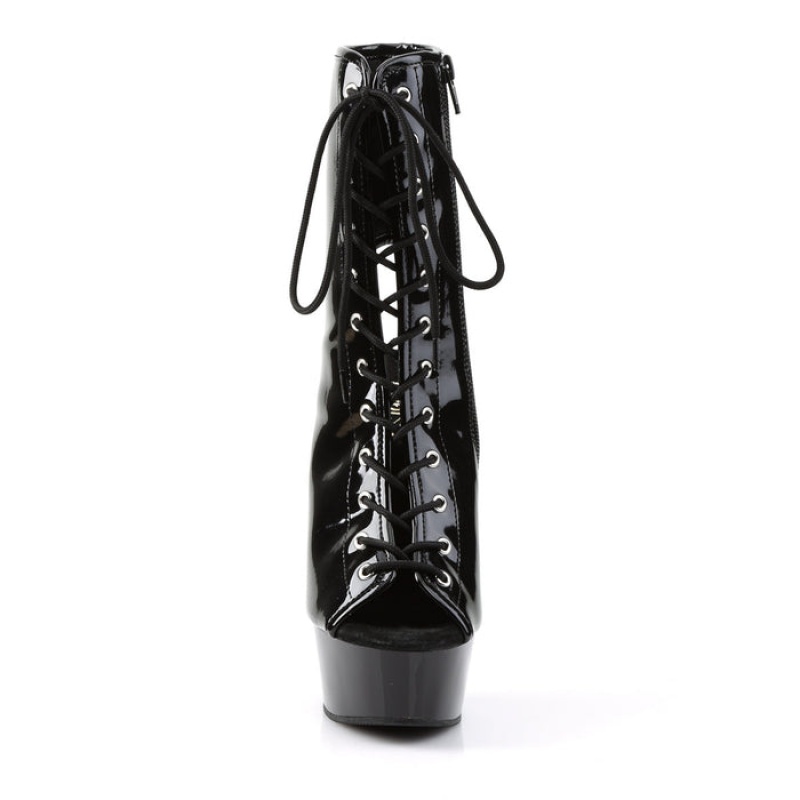 Black Pleaser Delight-1016 Women\'s Boots | DK4851076