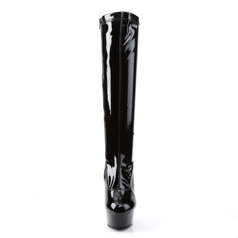 Black Pleaser Delight-2000 Women\'s Boots | VL1869230