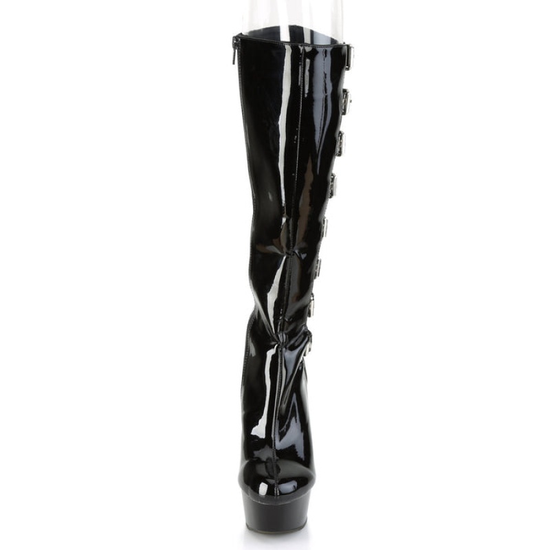 Black Pleaser Delight-2047 Women\'s Boots | VC2907453