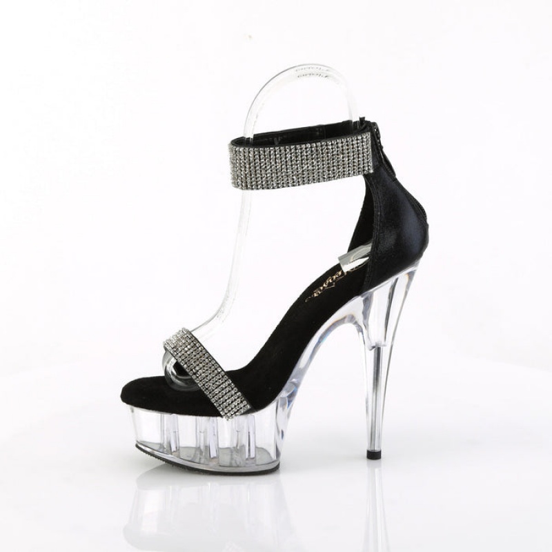 Black Pleaser Delight-641 Women's Sandals | CQ7456391