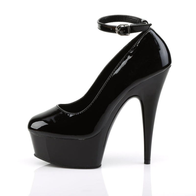 Black Pleaser Delight-686 Women's Pumps | IP7806245