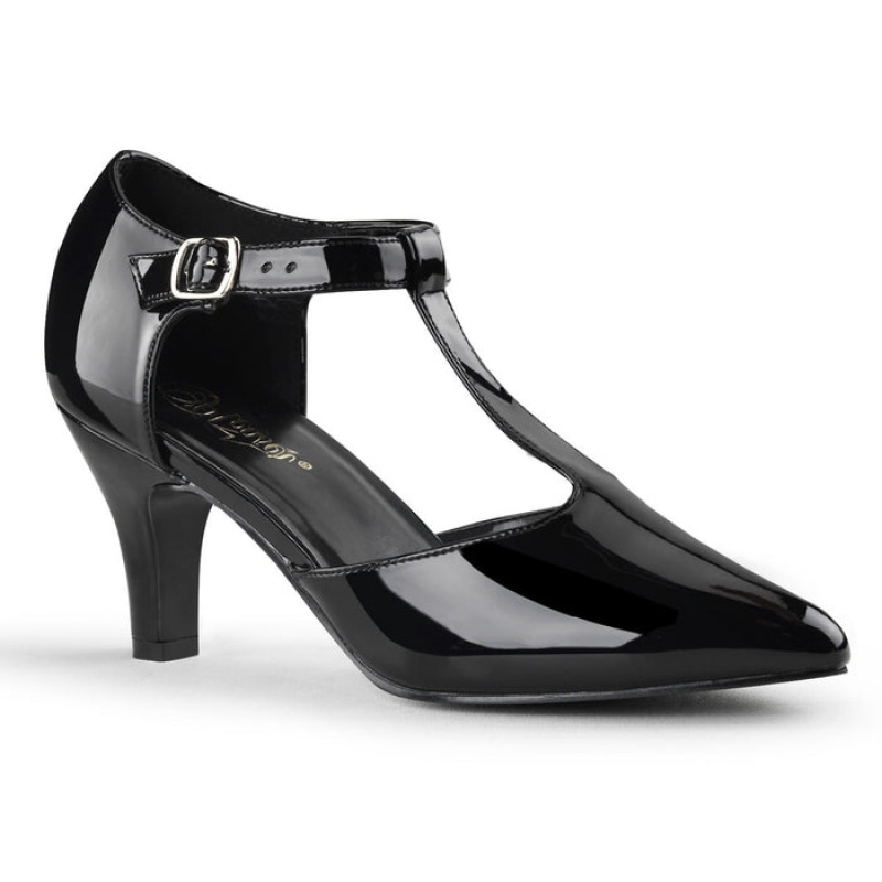 Black Pleaser Divine-415 Women's D'Orsay | WJ7035142