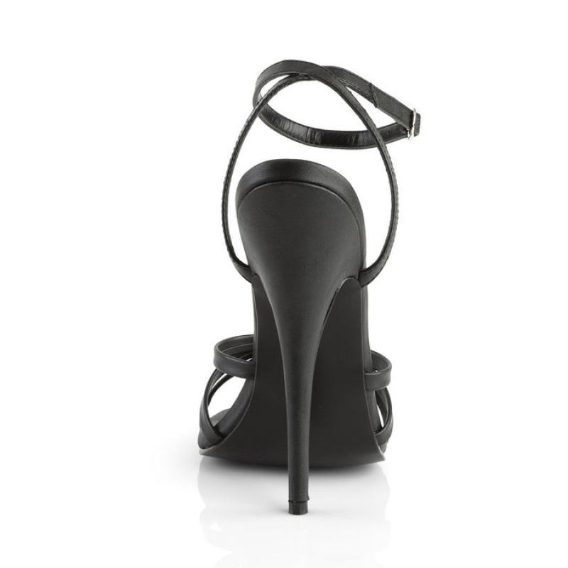 Black Pleaser Domina-108 Women's Sandals | QL1937624