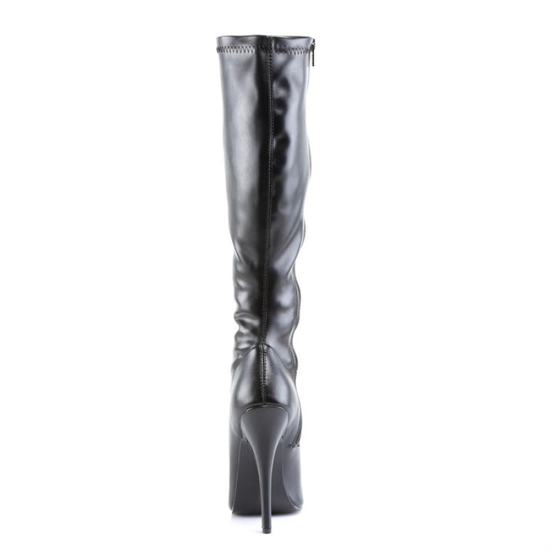 Black Pleaser Domina-2000 Women's Boots | TQ6241379