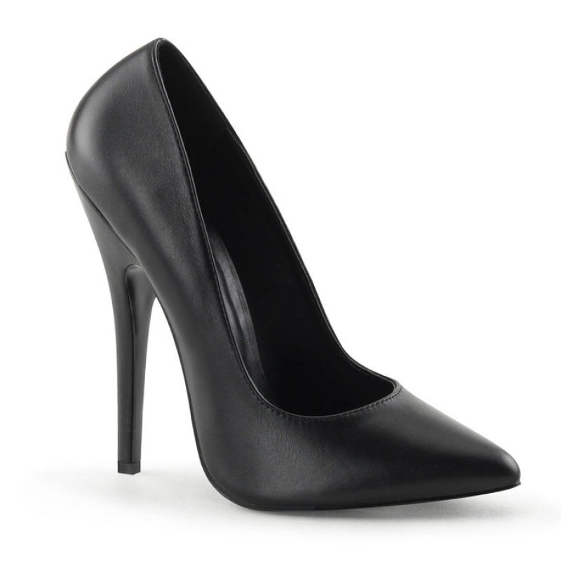 Black Pleaser Domina-420 Women's Pumps | GS8497263