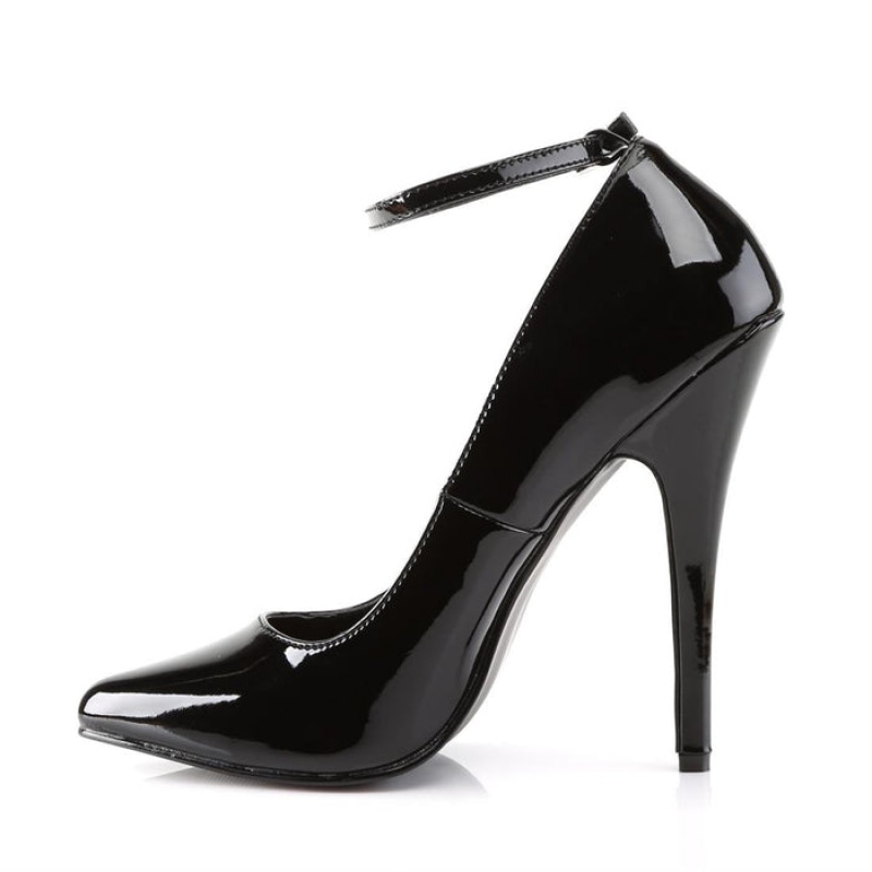 Black Pleaser Domina-431 Women's Pumps | PU5862391