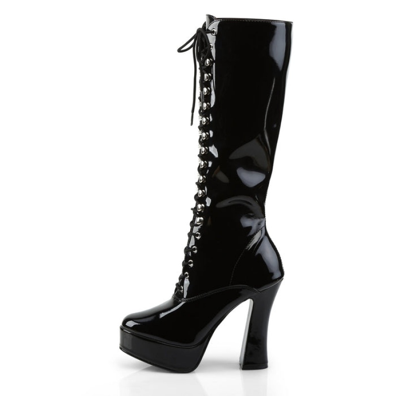 Black Pleaser Electra-2020 Women's Boots | MJ3029584