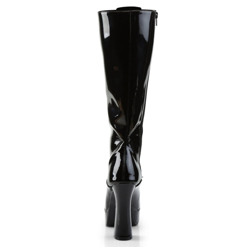 Black Pleaser Electra-2020 Women's Boots | MJ3029584