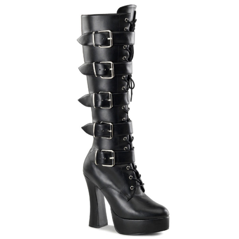 Black Pleaser Electra-2042 Women's Boots | WO3079214