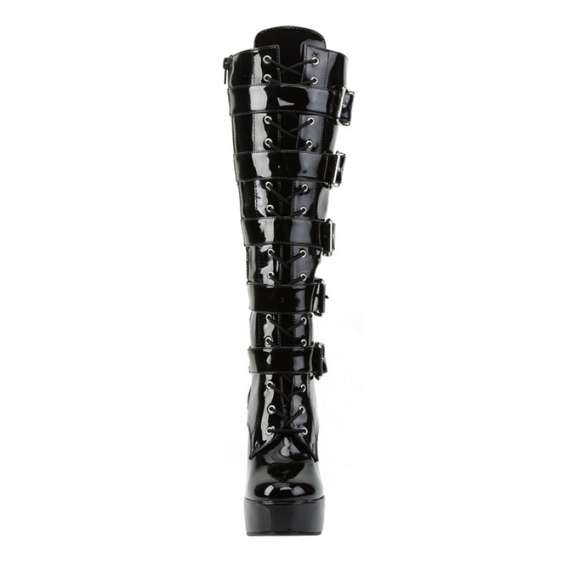 Black Pleaser Electra-2042 Women\'s Boots | NO7415890