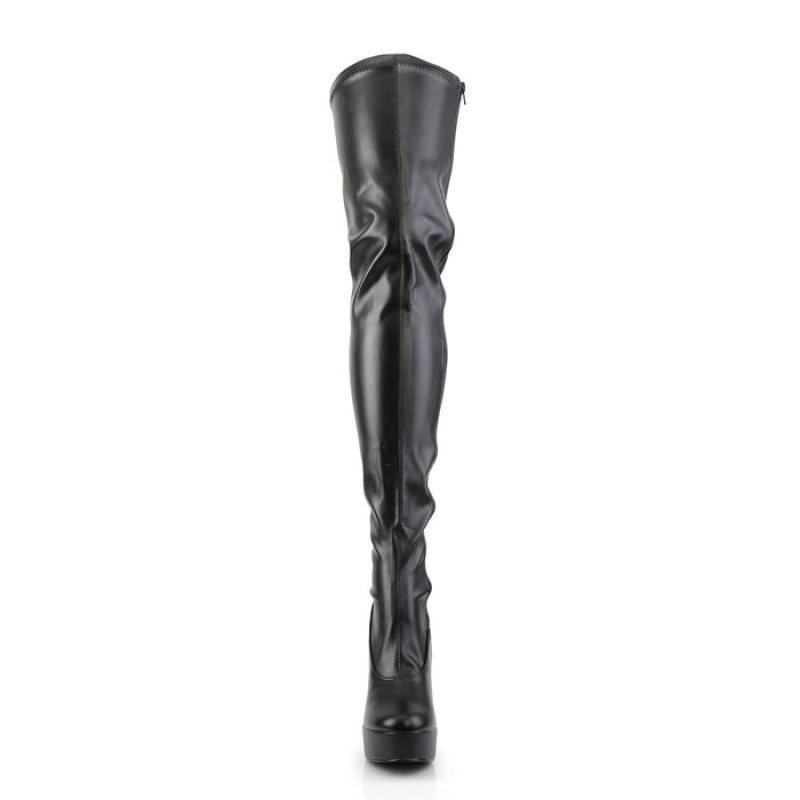 Black Pleaser Electra-3000Z Women\'s Boots | LW8357640