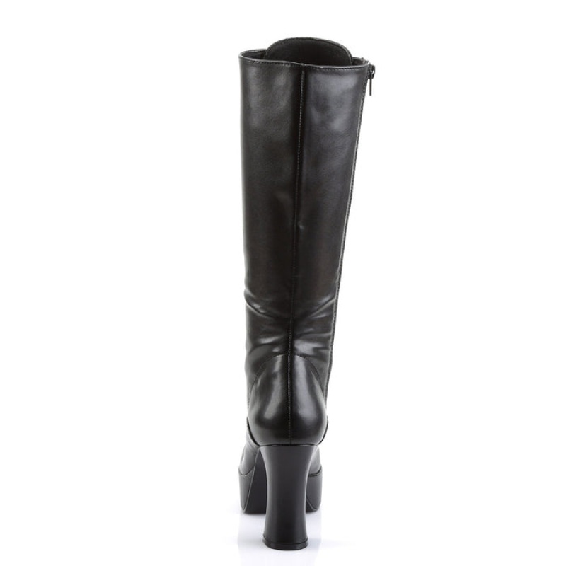 Black Pleaser Exotica-2020 Women's Boots | BW0265813