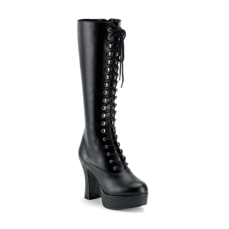 Black Pleaser Exotica-2020 Women's Boots | BW0265813