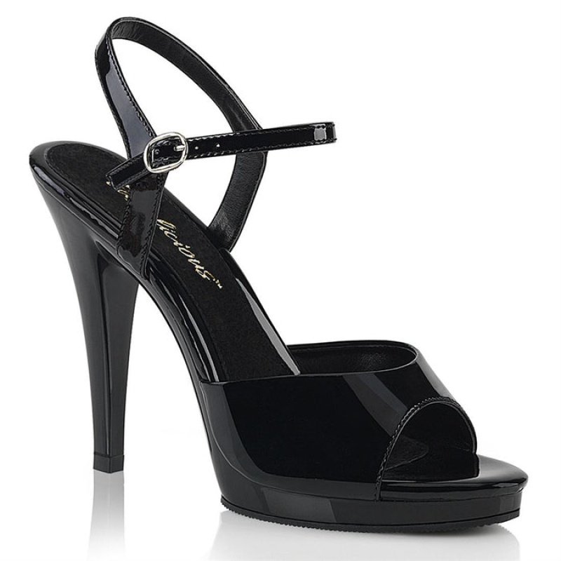 Black Pleaser Flair-409 Women's Sandals | RY4102896