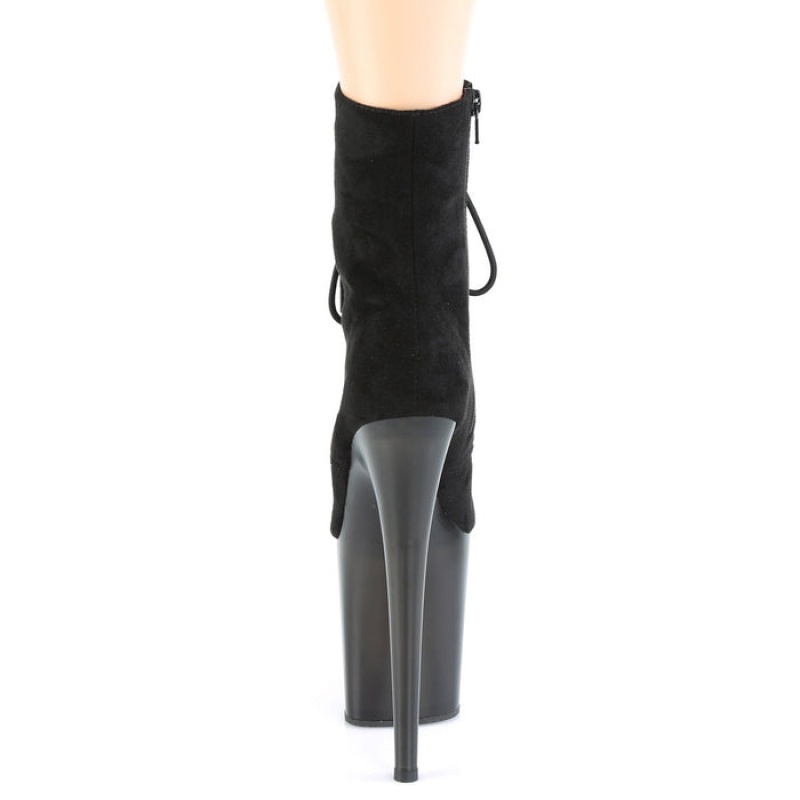 Black Pleaser Flamingo-1020FST Women's Boots | AQ0172453