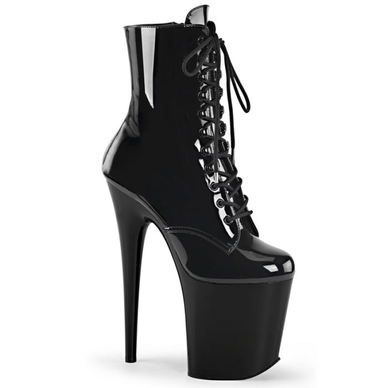 Black Pleaser Flamingo-1020 Women's Boots | OT3719084