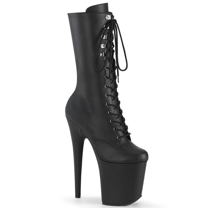 Black Pleaser Flamingo-1054 Women's Boots | ZC5189204