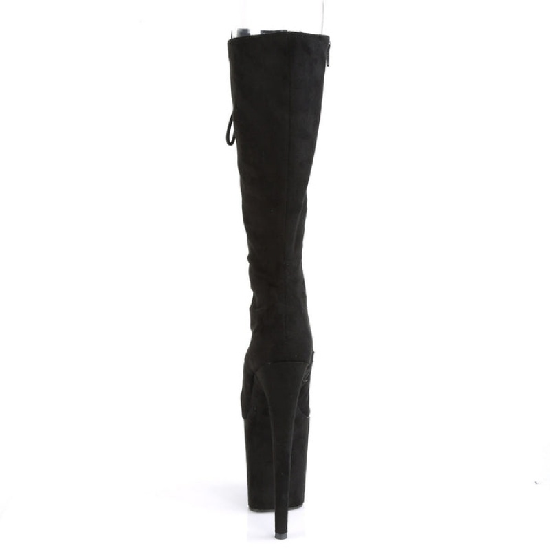 Black Pleaser Flamingo-2051FS Women's Boots | HU4108572