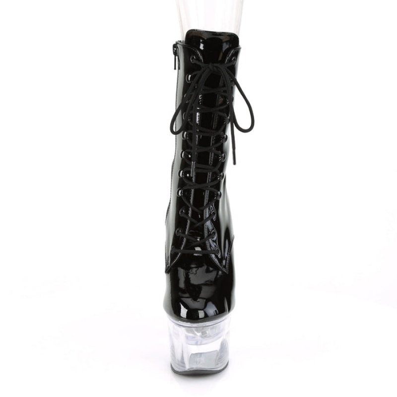 Black Pleaser Flashdance-1020-7 Women\'s Boots | JI4013652