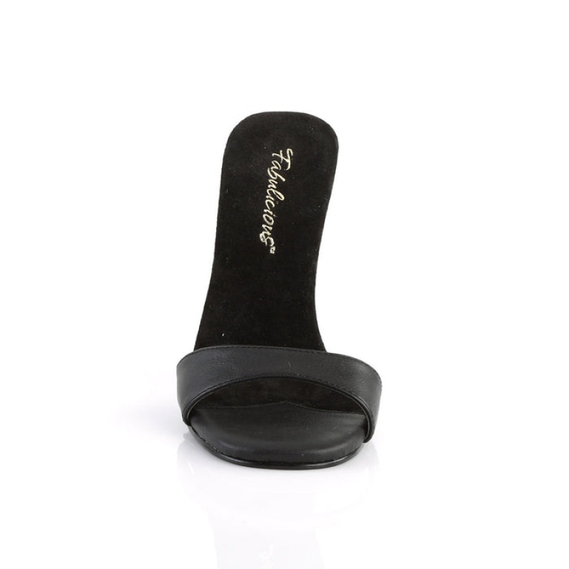 Black Pleaser Gala-01S Women's Slides | SO2967348