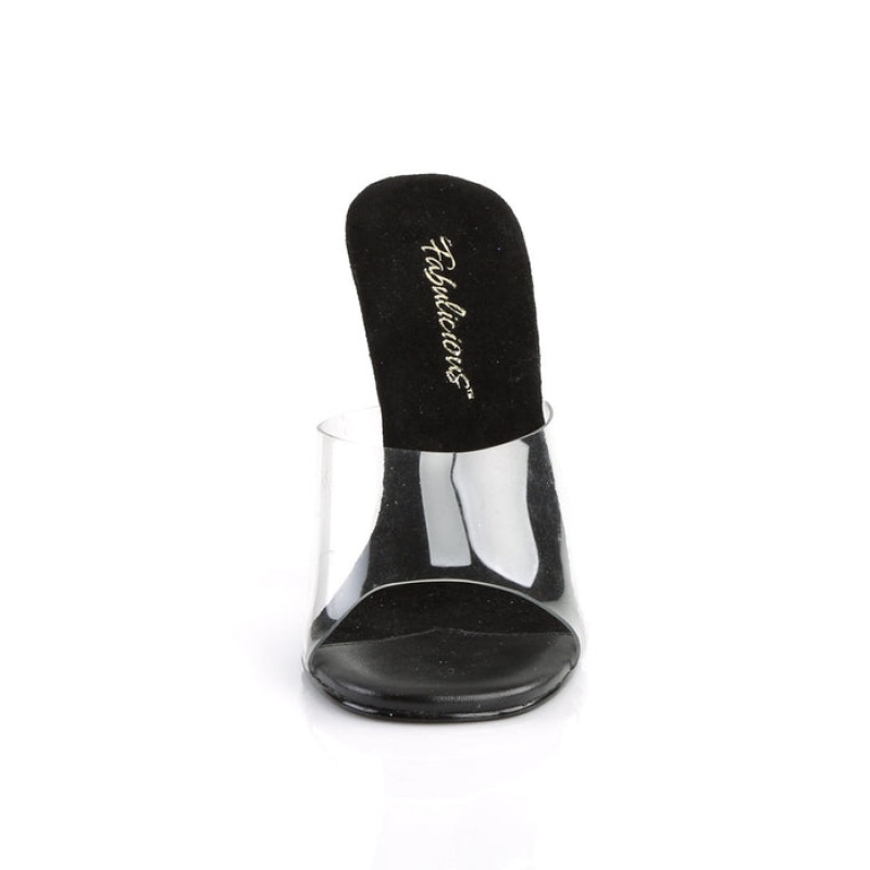 Black Pleaser Gala-01 Women\'s Slides | WS3985016