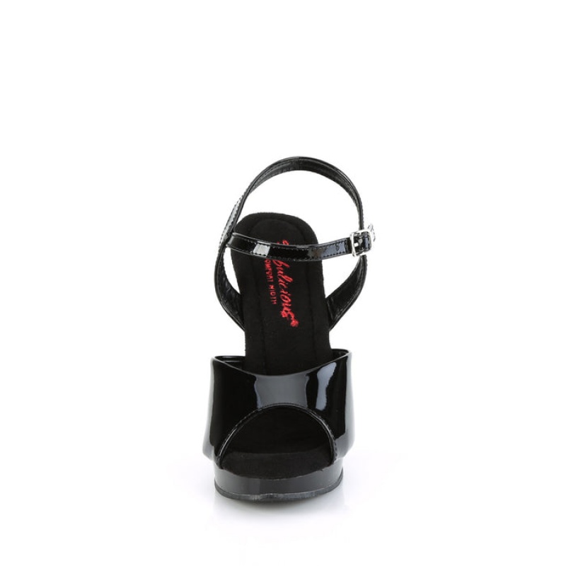 Black Pleaser Glory-509 Women's Sandals | EZ0139624