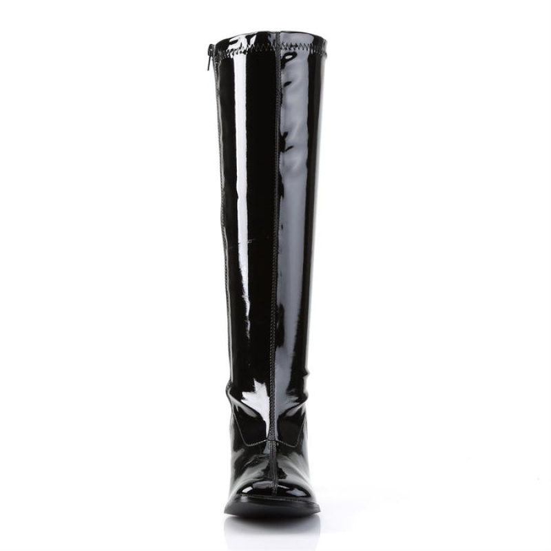 Black Pleaser Gogo-300WC Women\'s Boots | ZE7930216