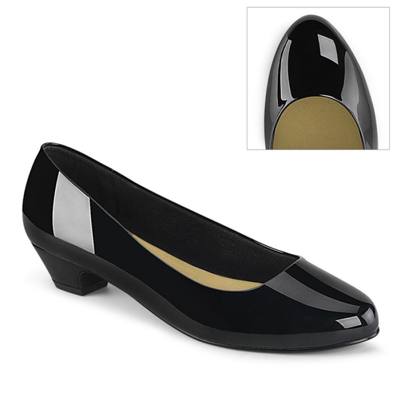 Black Pleaser Gwen-01 Women's Pumps | YU4526710