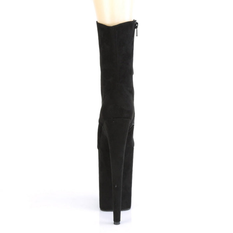 Black Pleaser Infinity-1020FS Women's Boots | BM2563891