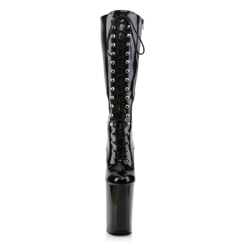 Black Pleaser Infinity-2020 Women\'s Boots | NA3296408