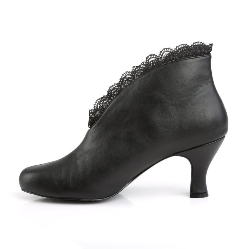 Black Pleaser Jenna-105 Women's Boots | LF1469507