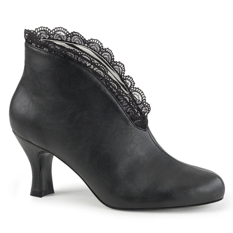 Black Pleaser Jenna-105 Women's Boots | LF1469507