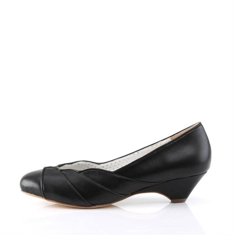 Black Pleaser Lulu-05 Women's Pumps | OU5763219