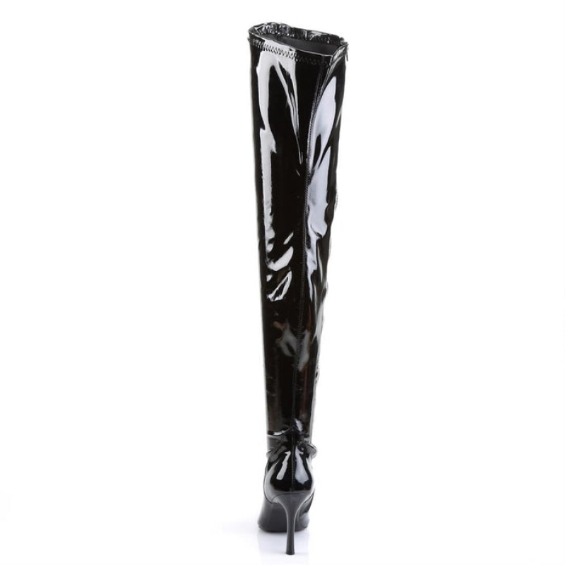 Black Pleaser Lust-3000 Women's Boots | BV6518073