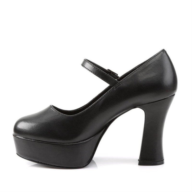 Black Pleaser Maryjane-50 Women's Pumps | OQ3418795