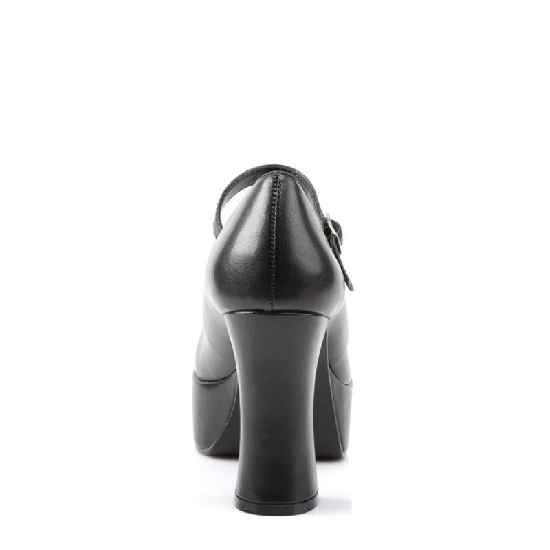 Black Pleaser Maryjane-50 Women's Pumps | OQ3418795