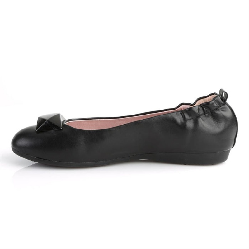 Black Pleaser Olive-08 Women's Flats | SF4952608