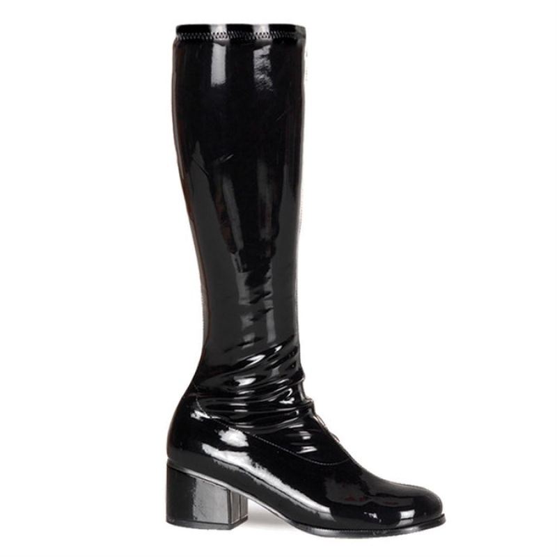 Black Pleaser Retro-300 Women's Boots | QI0439265